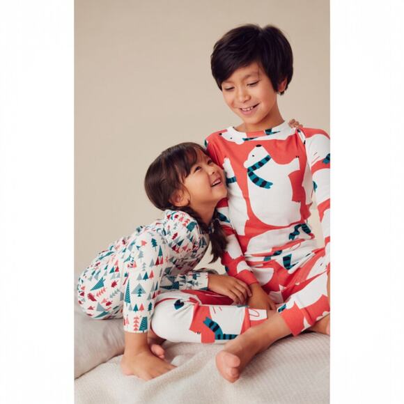 🆕 Tea Collection NWT Goodnight Woodland Pajama Set. Size 5 - Picture 4 of 4